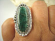 bpee3790 Szmaragdowy Pierścień zielony Szmaragd Indyjski w orientalnej oprawie Szmaragdy r.19 Srebro 925 # - 4