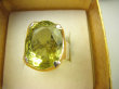 bpee4060 Nowa Kolekcja !!! Elegancki Pierścień Pierścionek złoto żółty słoneczny CYTRYN najwyższa jakość kamienia r.15/r.16 Srebro 925 # - 3