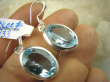 bkee933 Ekskluzywna Biżuteria - Błękitny Topaz duże okazy kamieni RZADKOŚĆ PRZEPIĘKNE Lśniące Kolczyki z RZADKIM kamieniem młodości  BLUE TOPAZ Srebro 925 # - 4