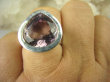 bpee3521 Rzadkość DWUBARWNY Cudny PIERŚCIEŃ RZADKI AMETRYN -  NAJWYŻSZA JAKOŚĆ KAMIENIA r.19 Srebro 925 # - 3