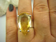 bpee2146 Słoneczna Kropla !!! CUDO Lśniący Pierścień Pierścionek Żółty CYTRYN NAJWYŻSZA JAKOŚĆ r.17 Cytryn - kamień Antycukrzycowy Srebro 925 # - 5