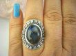 bpe8452 OKSYDOWANY MELONIK !!! Egzotyczny Pierścień Pierścionek Labradoryt Spektrolit - kamień Zorzy Polarnej r.16 Srebro 925 # - 3
