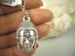 bwe3003 Bajecznie piękny AMULET Cacko GŁOWA BUDDY - SYMBOL MĄDROŚCI !!! Orientalny Lśniący Wisior z wizerunkiem Buddy BUDDA Cały ze Srebra Srebro 925 # - 4