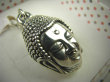 bwe3003 Bajecznie piękny AMULET Cacko GŁOWA BUDDY - SYMBOL MĄDROŚCI !!! Orientalny Lśniący Wisior z wizerunkiem Buddy BUDDA Cały ze Srebra Srebro 925 # - 2