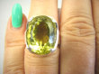 bpee4081 Nowa Kolekcja !!! Elegancki Pierścień Pierścionek żółty słoneczny CYTRYN  LEMON najwyższa jakość kamienia r.14 Srebro 925 # - 7