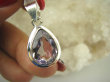 bwee2144 Piękny klejnot  zdobi i chroni delikatny Wisior Zawieszka klejnocik Szlifowany Fioletowy AMETYST - kamień mądrości grube Srebro 925 # - 4