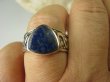 bpe6759 Męski lub Damski Sygnet Pierścień Lapis Lazuli - strażnik prawdy i mądrości r.24 DUŻY ROZMIAR Srebro 925 # - 4