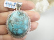 bwe3933 CUDOWNY OKAZ 19g !! UNIKAT Piękny Egzotyczny Wisior Zawieszka naturalny TURKUS Turkusy Srebro 925 # - 9