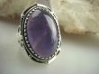 bpe4031 AŻUROWE PNĄCZA !!!! Egzotyczny Pierścień Ametyst - kamień mądrości r.16 Srebro 925 # - 2