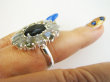 bpee4582 Max blask bardzo mieniace się labradoryty WIELOBARWNE Piękny Regulowany Pierścień Pierścionek z Labradorytami szlif Labradoryt Spektrolit - kamień Zorzy Polarnej r.13, r.14, r.15, r.16 Srebro 925 # - 6