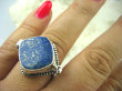 bpe6204 Biżuteria Orientalna !!! Sekretnik Otwierany Pierścień zdjęcia lub marzenia Niebieski LAPIS LAZULI r.19 Srebro 925 # - 4