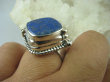 bpe6204 Biżuteria Orientalna !!! Sekretnik Otwierany Pierścień zdjęcia lub marzenia Niebieski LAPIS LAZULI r.19 Srebro 925 # - 5