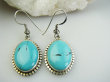 bke1291 Biżuteria Orientalna !!! cudo kolor DUŻE OKAZY KAMIENI - Piękne Kolczyki z Turkusami TURKUSY TURKUS - opiekun ciała i duszy Srebro 925 - 6