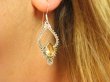bkee1038 BOSSKO PIĘKNE EGZOTYCZNE !!!!  Lekkie Ażurowe Kolczyki z Cytrynami CYTRYN - kamień antycukrzycowy Srebro 925 - 5