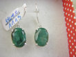 bkee1113 Szmaragdowe Lśniące Kolczyki ze Szmaragdami - SZMARAGD INDYJSKI Szmaragdy Srebro 925 - 4