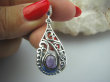 kpl4 Orientalne Skarby !!! Egzotyczny Komplet Ażurowe Kolczyki i Wisior Ametyst - kamień mądrości Srebro 925 - 5