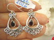 bkee1026 Orientalne Uwodzicielki !!! Ażurowe Lekkie Kolczyki z Rubinami Rubin Indyjski Rubiny Srebro 925 - 7