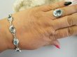 bpee4703 BŁĘKITNE CUDEŃKO  !!! Lśniący Klejnot Klasyczny Pierścień Pierścionek Laboratoryjny BLUE TOPAZ - kamień młodości r.14 Srebro 925 # - 10