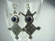 kpl2 Piękny Komplet Wisior i Kolczyki AZTECKIE WZORY Lapis Lazuli - strażnik prawdy i mądrości Srebro 925 Aztekowie Meksyk  - 9