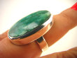 bpee2326 Szmaragd Indyjski - KAMIEŃ MIŁOŚCI Klasyczny OKAZ - Pierścień Szmaragdy r.13/r.14 Srebro 925 # - 4