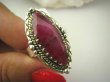 bpee3835 RUBINOWY CUDOWNY Pierścień Rubin Indyjski w orientalnej oprawie Rubiny r.16/ r.17 Srebro 925 # - 6