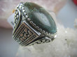 bpe4629 FENOMENALNY Kojący TURKUS  opiekun ciała i duszy Wielki Masywny 18 gramów !!! Pierścień Turkusy r.18 Srebro 925 # - 7