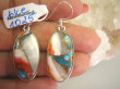 bke1025 Zjawiskowe Piękne Kolczyki Duże Okazy kamieni OSTRYGOWY TURKUS MIEDZIANY lśniące Srebro 925 - 7