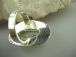 bpee2491 Kryształowy kapelusz BŁYSZCZĄCY Klejnot 3.2 cm Pierścień KRYSZTAŁ GÓRSKI - naturalny odpromiennik r.16 w szerokiej otoczce ze srebra Srebro 925 # - 7