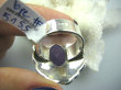 bpe5155 Biżuteria Orientalna !! Pierścień naturalny AMETYST w morskich falach - kamień mądrości (migrena, bezsenność) r.14 Srebro 925 # - 11