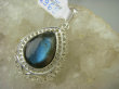 bwe2969 Biżuteria Orientalna !!! Przepiękny Ażurowy Wisior Niebieski Labradoryt Spektrolit - kamień zorzy polarnej Srebro 925 - 5