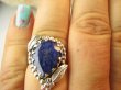bpee4252 Czarodziejsko Piękny CUDOWNY Pierścień Pierścionek Szafir Indyjski w orientalnej oprawie Szafiry r.17 Srebro 925 # - 2