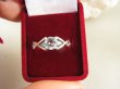 bpee4180 Delikatny śliczny Pierścień Pierścionek OBRĄCZKA szlifowany BLUE TOPAZ - kamień młodości r.20 Srebro 925 - 5