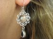 bkee879 Przepiękne Kusicielki Długie 5 cm !!! Egzotyczne Kolczyki Bezbarwny Kryształ Górski - odpromiennik rak, tarczyca Indygolit Srebro 925  - 2