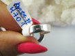 bpee4701 BŁĘKITNE CUDEŃKO  !!! Lśniący Klejnot Klasyczny Pierścień Pierścionek Laboratoryjny BLUE TOPAZ - kamień młodości r.12 Srebro 925 # - 12