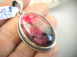 bwe3590 Cudowny UNIKAT Bosko Piękny Wisior Rzadki malinowy RODONIT - Niepokój, stres, bóle głowy, skurcze Srebro 925 # - 10