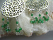 bkee640 Orientalne tancerki  DUŻE 6,2cm  lekkie ażurowe Kolczyki z Helenitami HELENIT Srebro 925 - 5