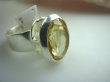 bpee2764 LUX Pierścień słoneczny CYTRYN niezwykły szlif kolekcjonerski OKAZ, Cytryn - kamień antycukrzycowy r.16 Srebro 925 # - 8