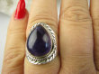 bpe8999 Biżuteria Orientalna !!! Egzotyczny Pierścień Pierścionek naturalny Ametyst - kamień mądrości r.17 Srebro 925 # - 8