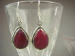 bkee746 MALINOWE KROPLE - Lśniące Kolczyki z RUBINAMI - RUBIN INDYJSKI Kamień MIŁOŚCI Rubiny Srebro 925 - 8