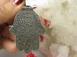 bwe3450 Mocny Amulet Hamsa Duży 21G , 6cm Wisior Zawieszka DŁOŃ FATIMY ONYKS Maroko Marokańskie Wzornictwo Srebro 925 # - 6