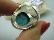 bpee2861 Śliczniutki  Kunsztowny Pierścień Szlifowany Turkusowy Howlit r.13/ r.14 Srebro 925 # - 8