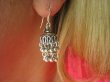 ake1049 BOLLYWOOD egzotyczne  Kolczyki Całe ze Srebra z kuleczkami przepiękne  SREBRO 925 - 8