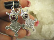 kpl11 Piękny Komplet Wisior i Kolczyki AZTECKIE WZORY z Granatami Granaty Aztekowie Meksyk Srebro 925 - 5