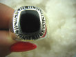 bpe6115 Biżuteria męska !!!  Męski Pierścień Sygnet z Onyksem Czarny ONYKS regeneruje SERCE, EGZEMY, PAMIĘĆ r.22 Srebro 925 # - 2