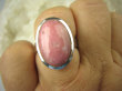 bpe6519 Pastelowo Różowy Skarb THULIT Klasyczny Pierścień RÓŻOWY THULIT (Rosaline) r.17/ r.18 lśniące Srebro 925 # - 5