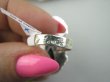 bpee4497 Ufff Piękny CUDOWNY Długi 3.4 cm !! Pierścień Pierścionek Szmaragd Indyjski w orientalnej oprawie Szmaragdy r.15 Srebro 925 # - 8
