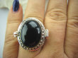 bpe5183 Piękny Duży Sekretnik Pierścień na Zdjęcia lub Marzenia Czarny Onyks - regeneruje SERCE, EGZEMY, PAMIĘĆ r.23 Srebro 925 # - 13