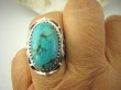 bpe7917 Egzotyczny Piękny Pierścień z Naturalnym Turkusem, TURKUS - opiekun ciała i duszy r.17 Srebro 925 # - 3