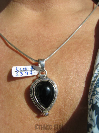 bwe2397 Sekretnik Na Zdjęcia lub Marzenia Piękny otwierany Wisior Onyks - regeneruje SERCE, EGZEMY, PAMIĘĆ Srebro 925 #