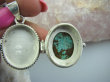bwe2325 Duży 16 g !!! Sekretnik MEDALION Na Zdjęcia lub Marzenia Piękny otwierany Wisior Turkus - opiekun ciała i duszy Turkusy Srebro 925 # - 10
